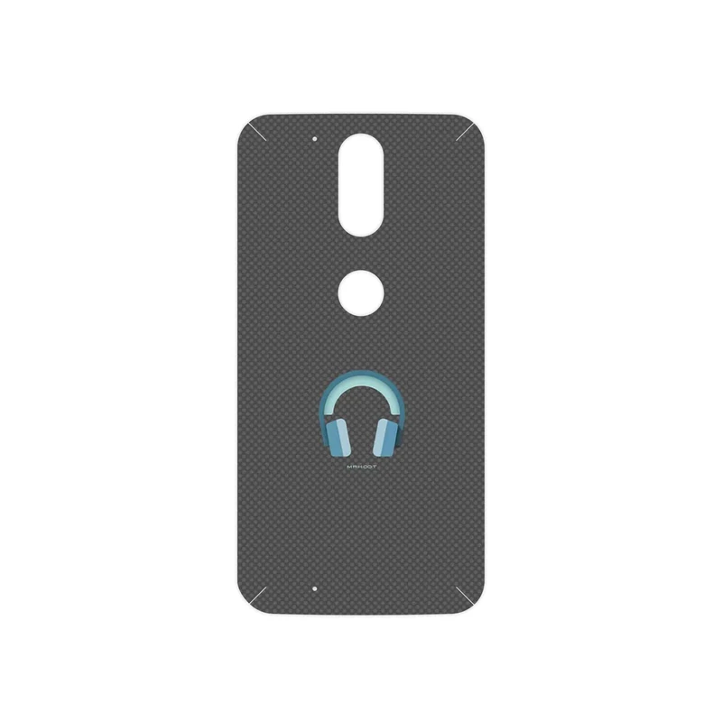 برچسب پوششی ماهوت مدل Minimal Headphone Icon مناسب برای گوشی موبایل موتورولا Moto G4