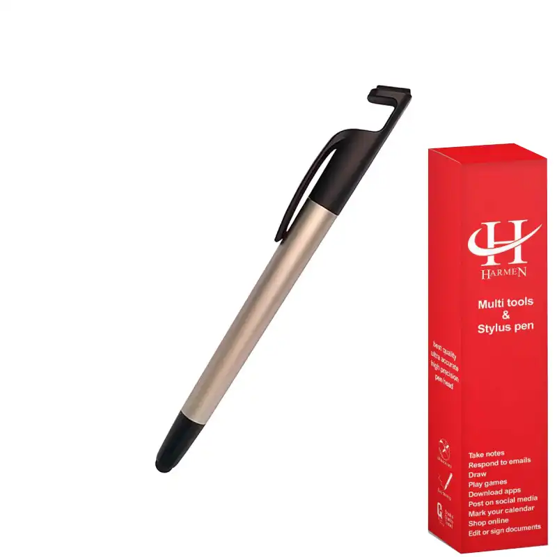 قلم لمسی هارمن مدل 4in 1 Touch screen-Holder-Cleaner- pen