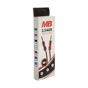 کابل AUX ام بی مدل 10019 طول 0.9 متر 
