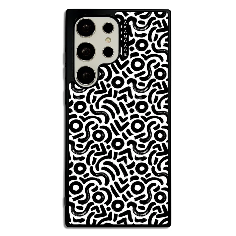 کاور آکام مدل AMC-WSGS23U-DOODLE5 مناسب برای گوشی موبایل سامسونگ Galaxy S23 Ultra