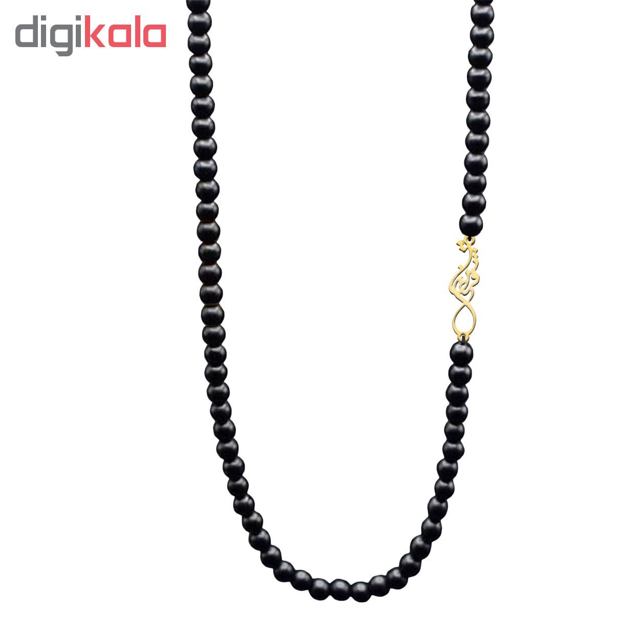 گردنبند نقره زنانه ترمه 1 طرح فرشته کد A32 - - 2