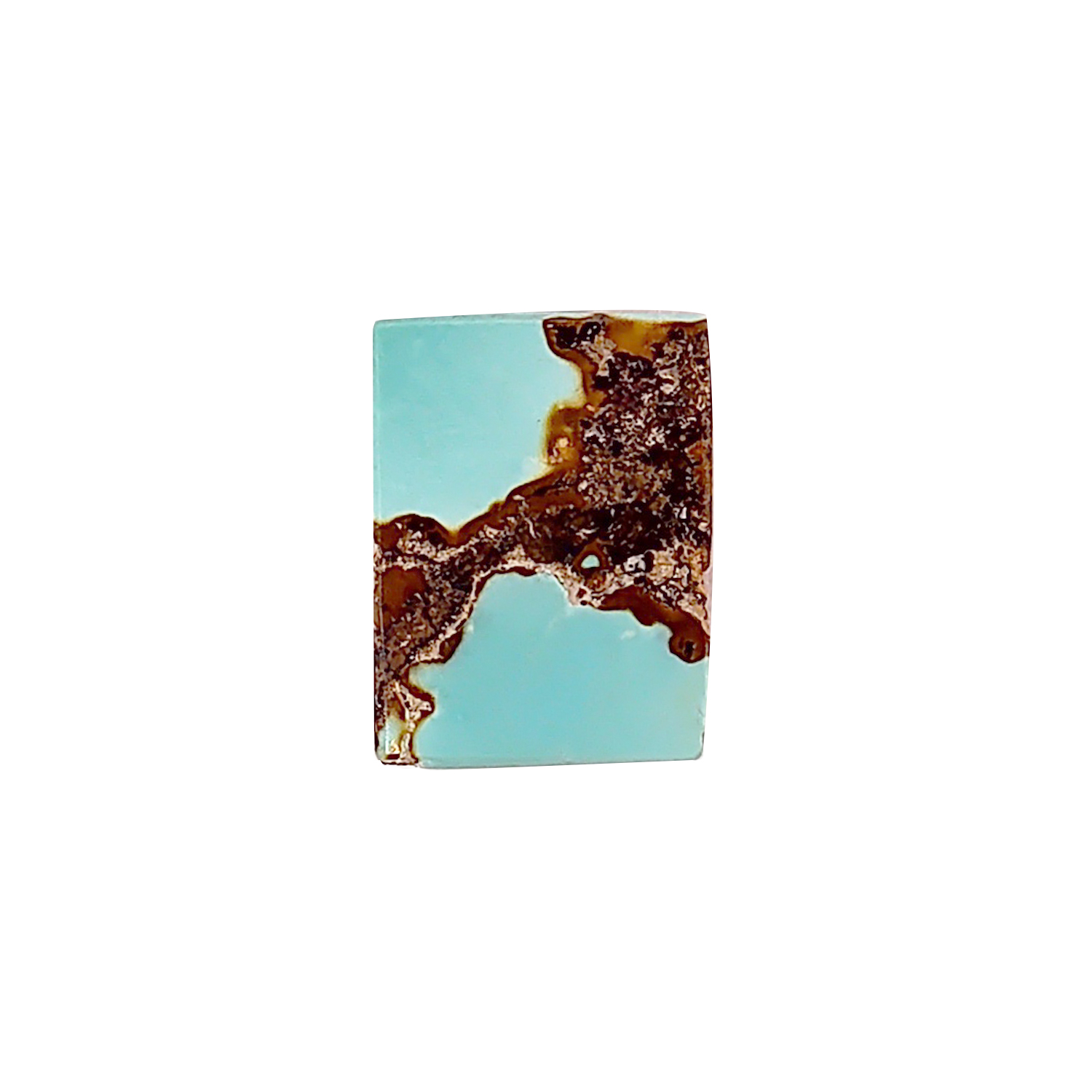 سنگ فیروزه مدل نیشابور طبیعی و معدنی کد NG2771
