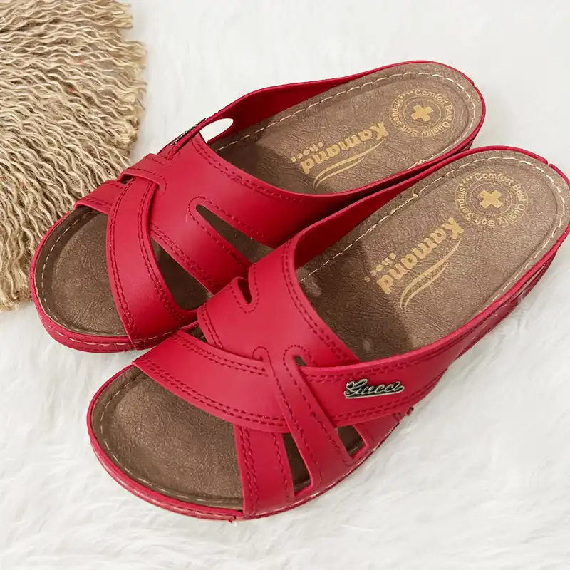 دمپایی زنانه مدل کمند کد 105-333