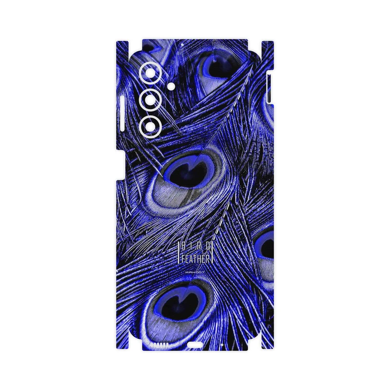برچسب پوششی ماهوت مدل Purple Feather-FullSkin مناسب برای گوشی موبایل سامسونگ Galaxy F54