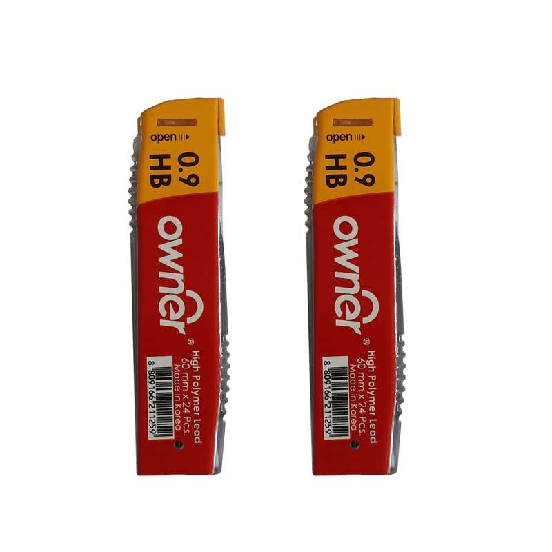 نوک مداد نوکی 0.9 میلیمتری اونر مدل High Polymer کد 1 بسته 2 عددی نوک مداد نوکی 0.9 میلیمتری اونر مدل High Polymer کد 1 بسته 2 عددی