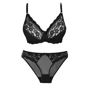 ست شورت و سوتین زنانه تی بی ان مدل فنردار توری کد 12210 رنگ مشکی