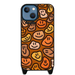 AKAM AMCWLA15-HAPPY FACE11 Cover For Apple iPhone 15