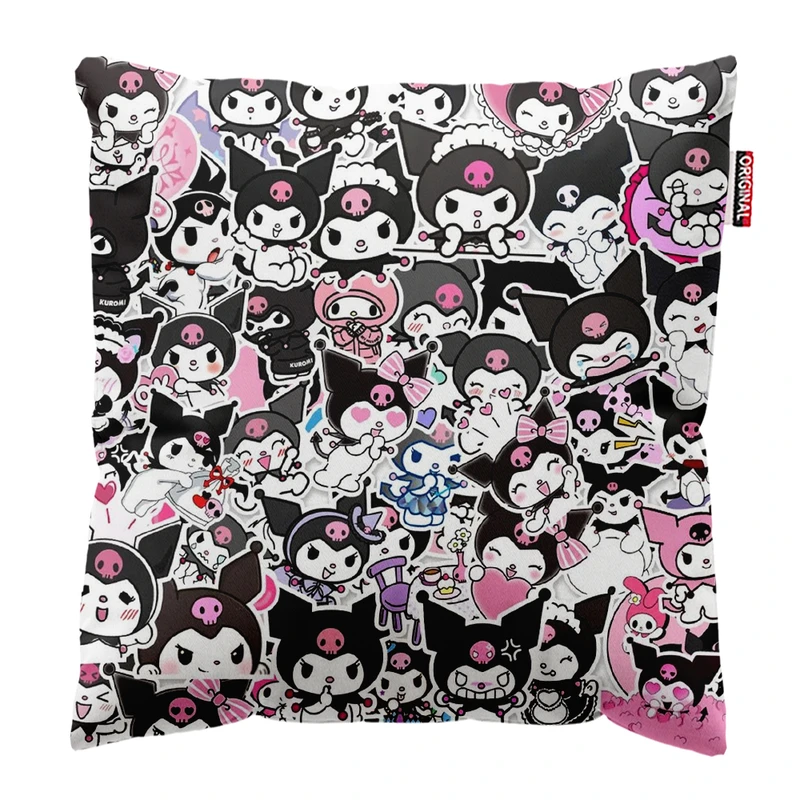 کوسن پاد آفرین مدل سانریو کرومی مای ملودی هلوکیتی کد PK301699 سایز 30*30 سانتی متر