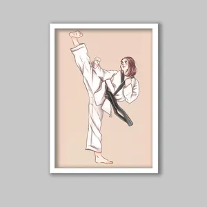 تابلو مدل تکواندو کد LA-G10292