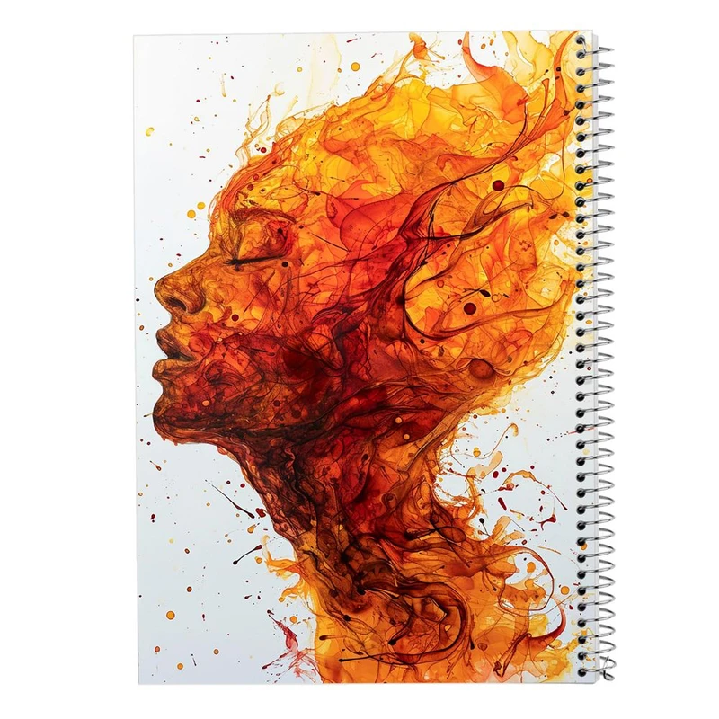 دفتر لیست خرید 50 برگ مدوپد مدل نقاشی آدم کد DF15680