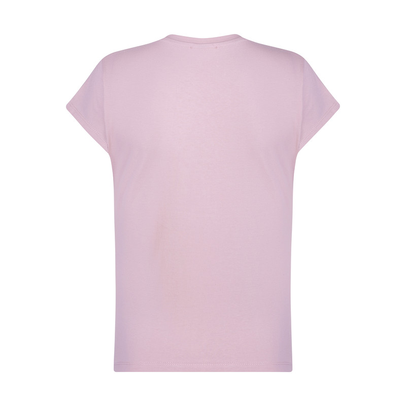 ست تی شرت و شلوارک زنانه افراتین مدل زرپران کد 6595 رنگ صورتی