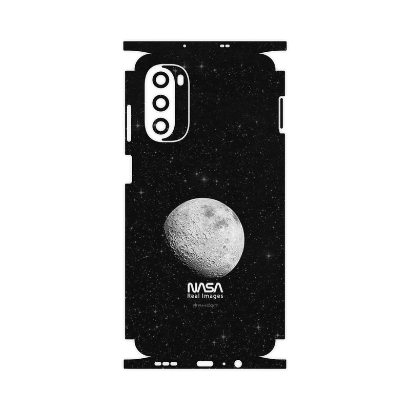 برچسب پوششی ماهوت مدل Moon_By_NASA-FullSkin مناسب برای گوشی موبایل موتورولا Moto G52