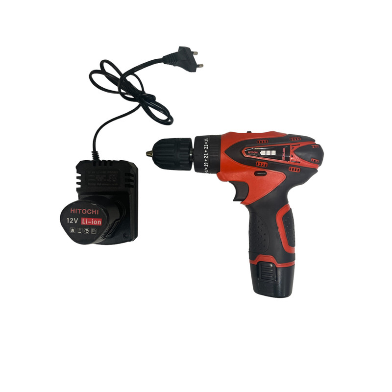 مجموعه 57 عددی دریل پیچگوشتی شارژی چکشی هیتوچی مدل 2022