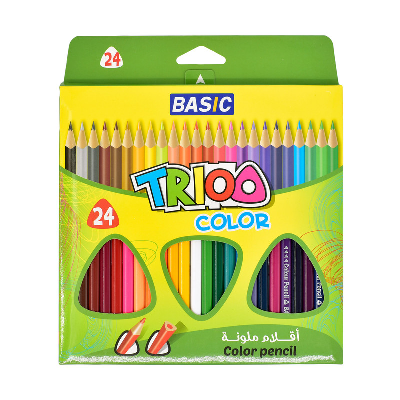 مداد رنگی 24 رنگ بیسیک مدل 241
