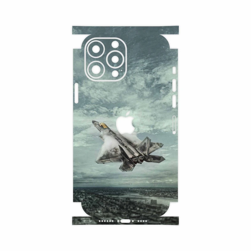 برچسب پوششی ماهوت مدل F-22-Raptor-FullSkin مناسب برای گوشی موبایل اپل iPhone 13 Pro Max