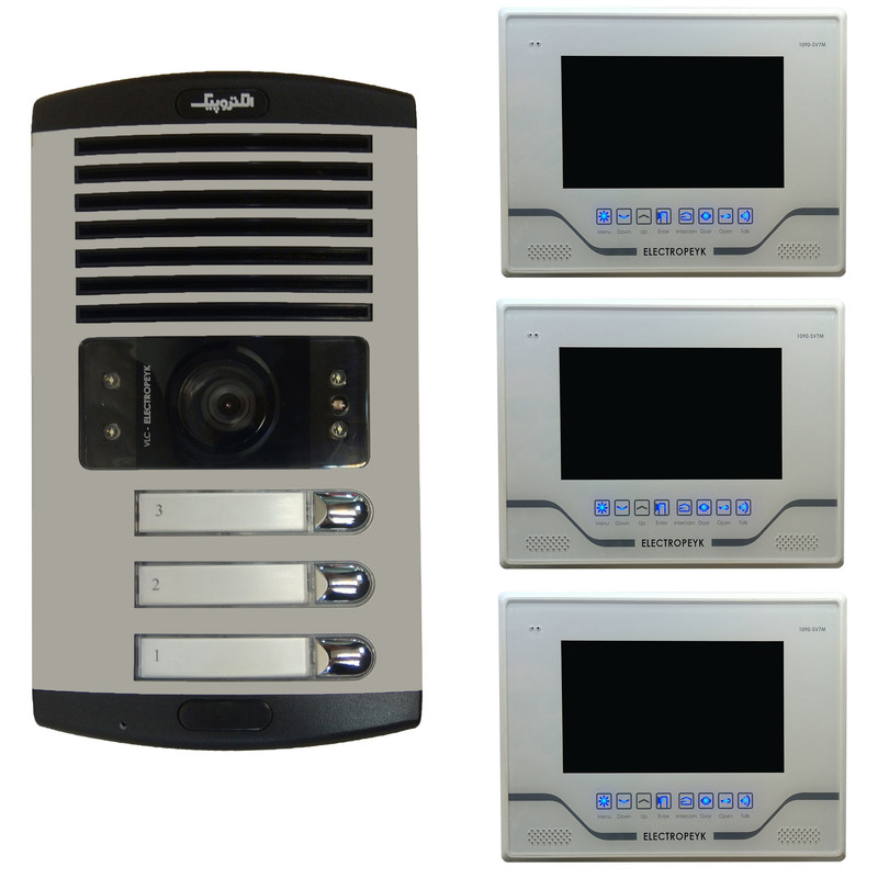 دربازکن تصویری الکتروپیک مدل 1090 کد 1047 مجموعه 4 عددی