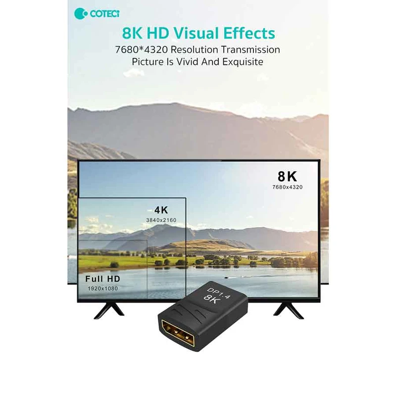 عکس شماره 2 : مبدل display port کوتتسی مدل 87608