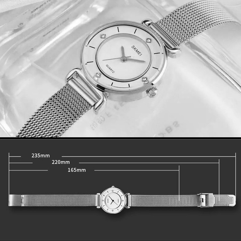 ساعت مچی عقربه ای زنانه اسکمی مدل 1330 SI