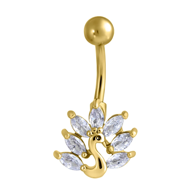 پیرسینگ ناف زنانه اقلیمه مدل HS75