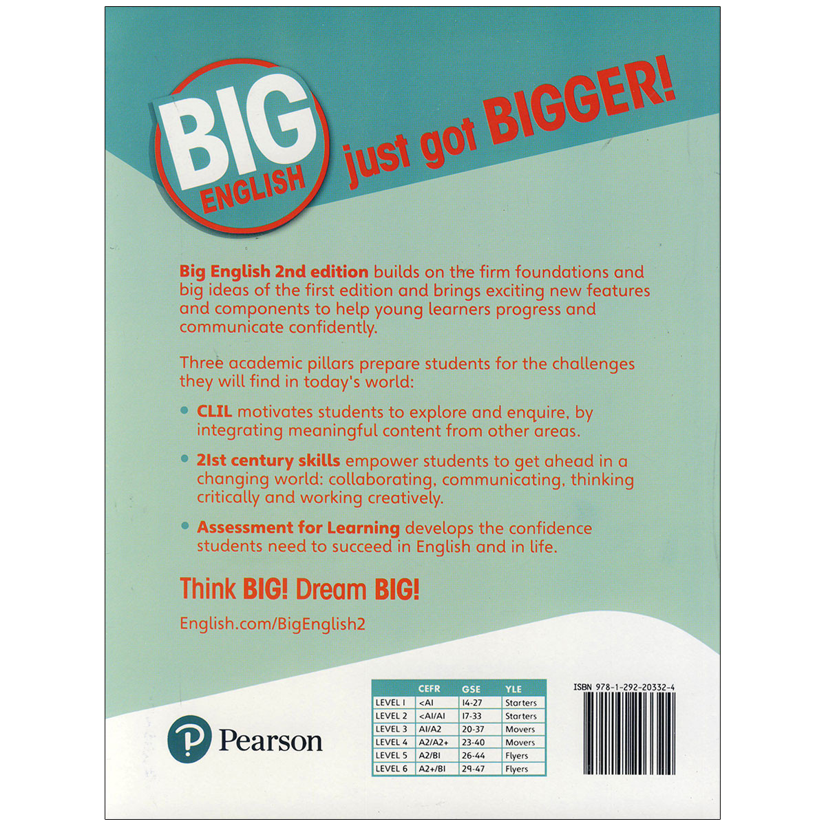 کتاب Big english 2 اثر Christopher Sol Cruz and Mario Herrera انتشارات Pearson