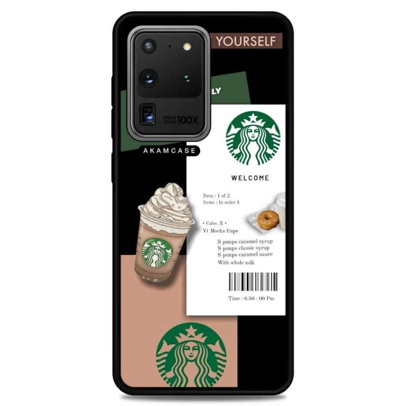 کاور آکام مدل AMCWSGS20U-STARBUCKS10 مناسب برای گوشی موبایل سامسونگ Galaxy S20 Ultra