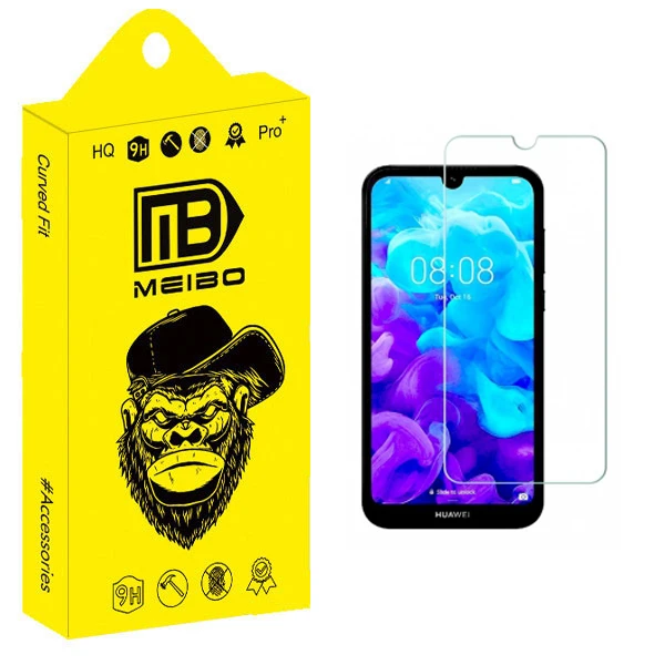 محافظ صفحه نمایش شیشه ای میبو مدل Achromic مناسب برای گوشی موبایل هوآوی Y5 2019 / Y5 Prime 2019 / آنر 8s