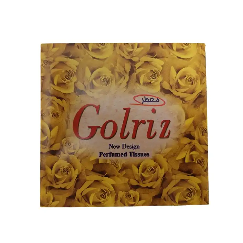 دستمال کاغذی  50 برگ گلریز مدل معطر کد 23