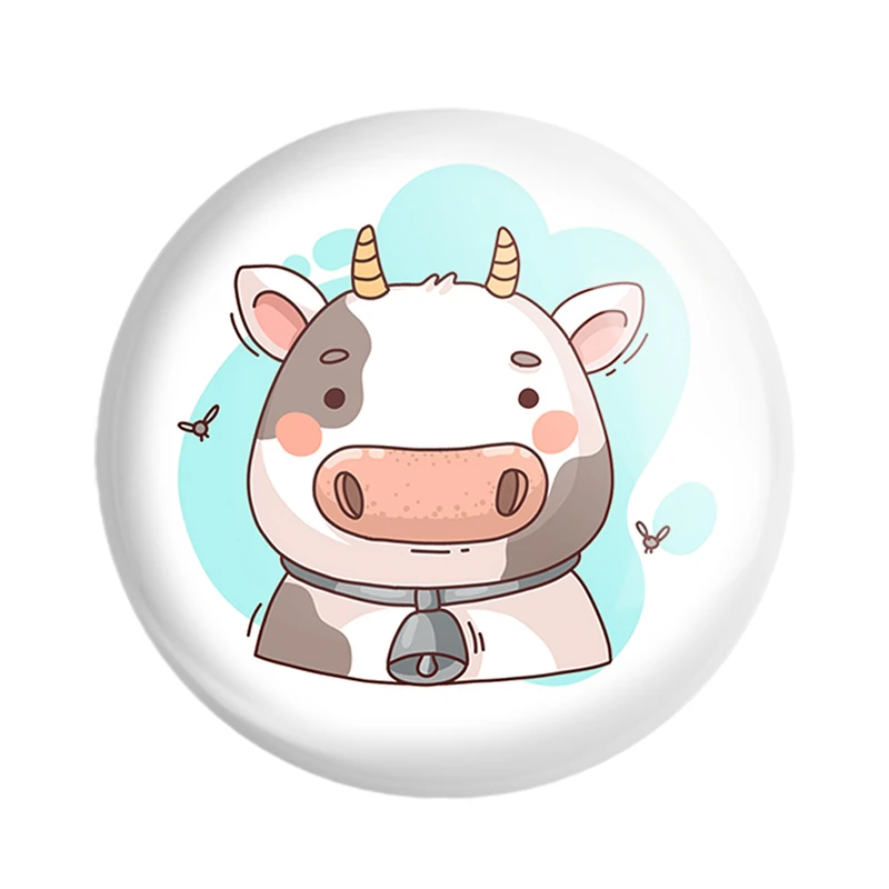 پیکسل خندالو مدل گاو حیوانات بامزه کد 37178