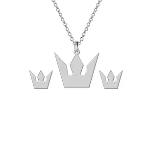 نیم ست نقره ترمه 1 طرح تاج کد E642