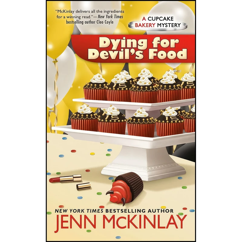 کتاب Dying for Devils Food  اثر Jenn McKinlay انتشارات Berkley