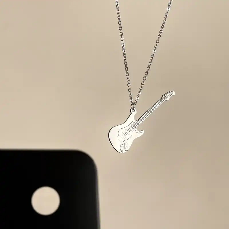 گردنبند مدل گیتار
