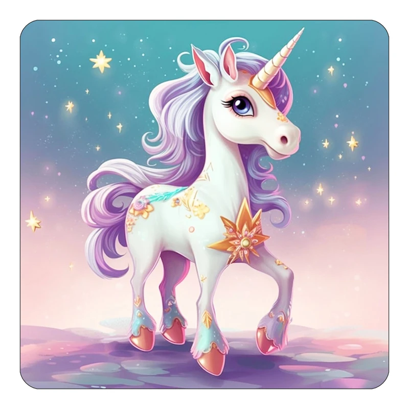 مگنت کاکتی طرح اسب تک شاخ و یونیکورن مدل mp33320