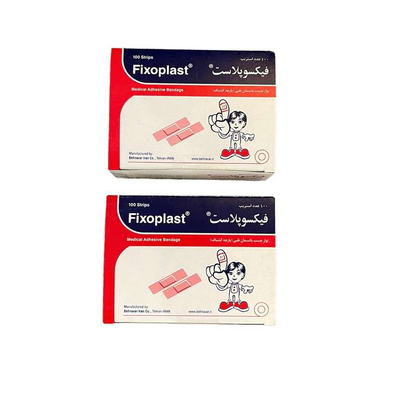 چسب زخم فیکسوپلاست کد 1253 مجموعه دو عددی