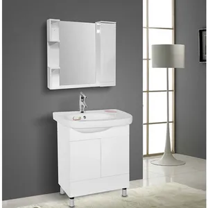 ست کابینت روشویی کاسپین مدل هلیا به همراه آینه و باکس