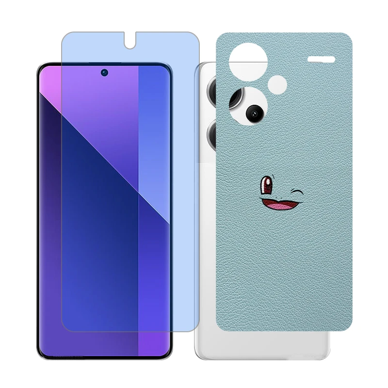 محافظ صفحه نمایش آنتی بلو گلس مدل Together مناسب برای گوشی موبایل شیائومی Redmi Note 13 Pro Plus به همراه برچسب پوششی