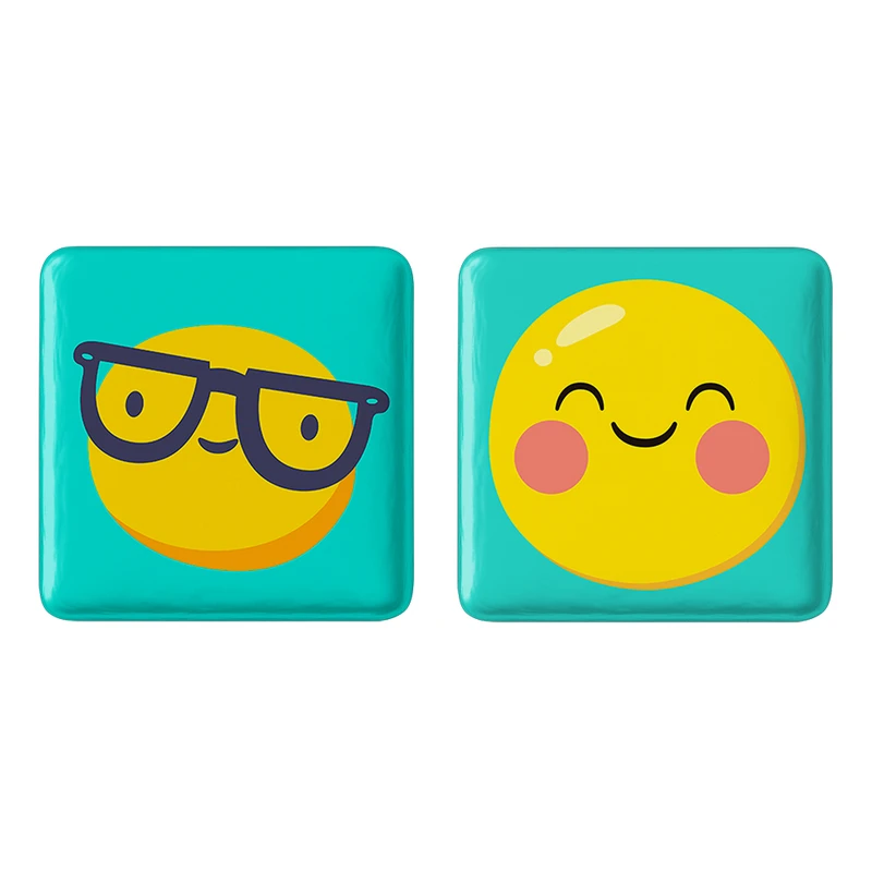 مگنت خندالو مدل ایموجی کد 30133005 مجموعه 2 عددی