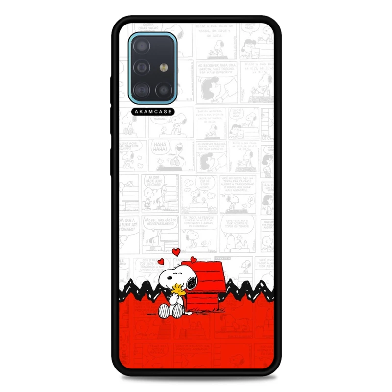 کاور آکام مدل AMC-WSGA51-SNOOPY-19 مناسب برای گوشی موبایل سامسونگ Galaxy A51