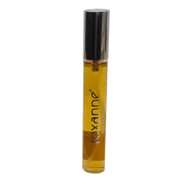 عطر جیبی مردانه رکسان مدل M32 با رایحه شیرین، چوبی، تند حجم 10 میلی‌لیتر