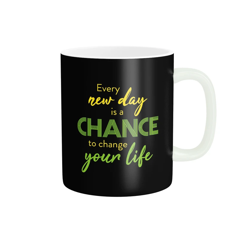 ماگ پاد آفرین مدل نوشته دار کد DKC934