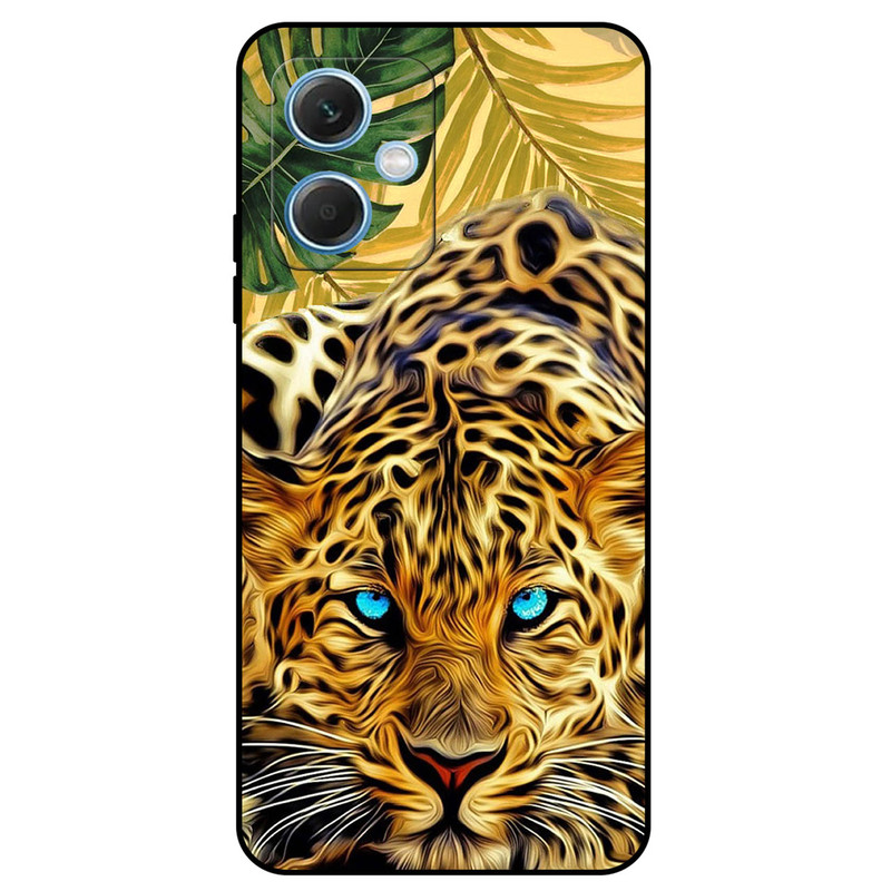 کاور مگافون طرح پلنگ مدل 7455 مناسب برای گوشی موبایل شیائومی Redmi Note 12 5G China