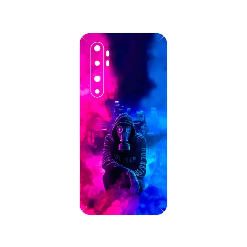 برچسب پوششی ماهوت مدل Smoke Rainbow Digital Art 2 مناسب برای گوشی موبایل شیائومی Mi Note 10 Lite