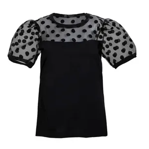 بلوز آستین کوتاه زنانه مدل MDJ-AQ2558