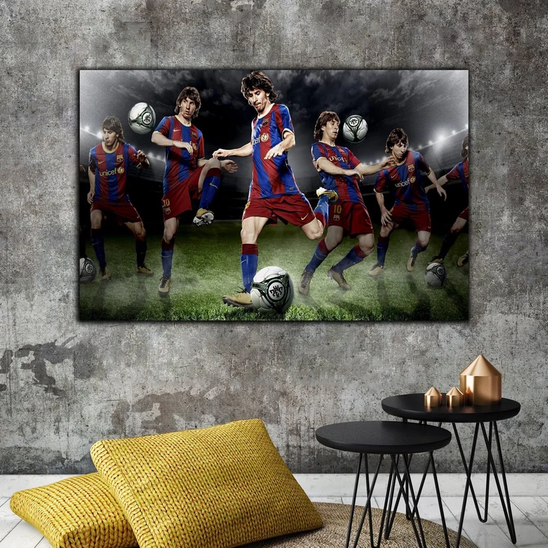 تابلو شاسی بکلیت طرح بازیکن فوتبال لیونل مسی تیم بارسلونا مدل SH-S7317