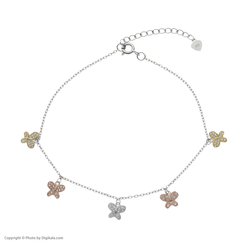 پابند نقره زنانه مایا ماهک مدل MSA013 پابند نقره زنانه مایا ماهک مدل MSA013