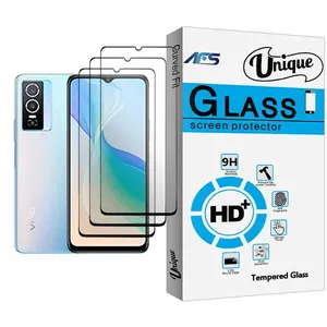 AFS Unique Glass3 Ceramics Screen Protector For  Y76 5G Pack Of 3