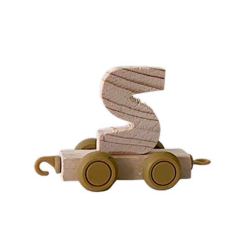 اسباب بازی چوبی مدل حروف انگلیسی قطار