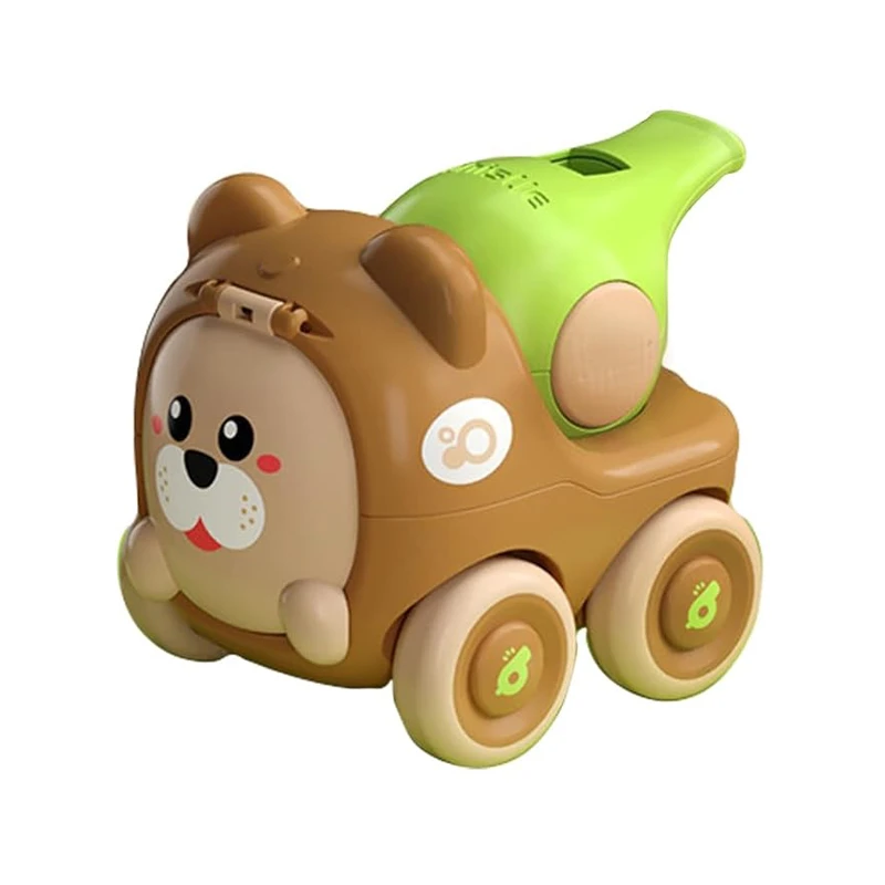 ماشین بازی مدل حیوانات سوت دار طرح شیر