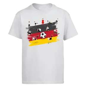 تیشرت آستین کوتاه مردانه طرح آلمان مدل G001