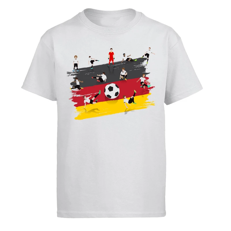 تیشرت آستین کوتاه مردانه طرح آلمان مدل G001