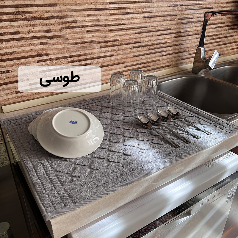 آبگیر کنار سینک بهباف آذر طرح خشتی